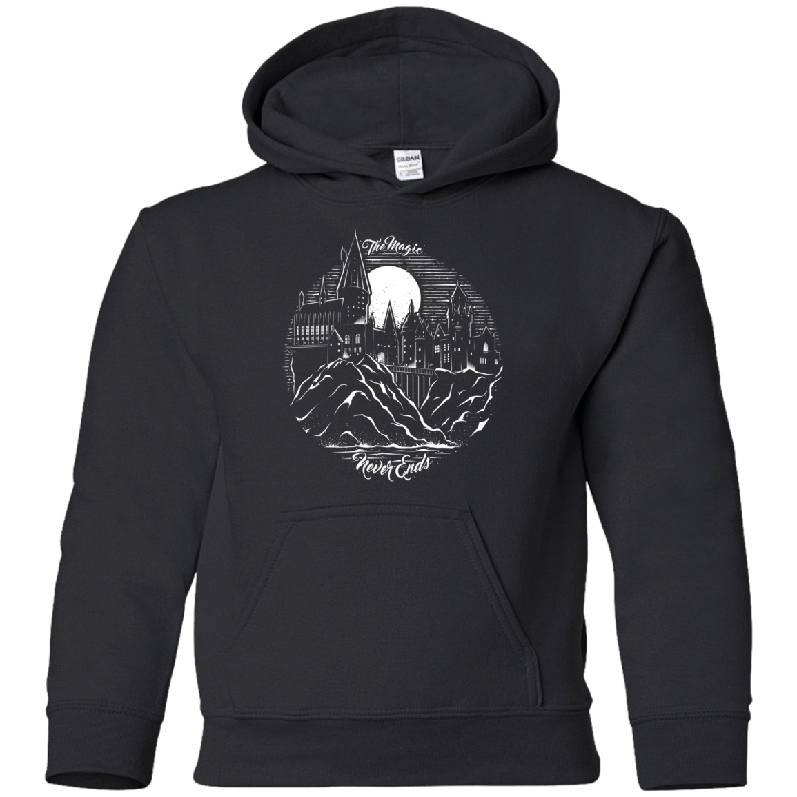 Sweatshirts Black / YS The Magic Never Ends Youth Hoodie