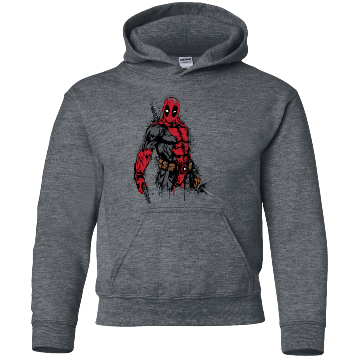 Sweatshirts Dark Heather / YS The Merc (2) Youth Hoodie