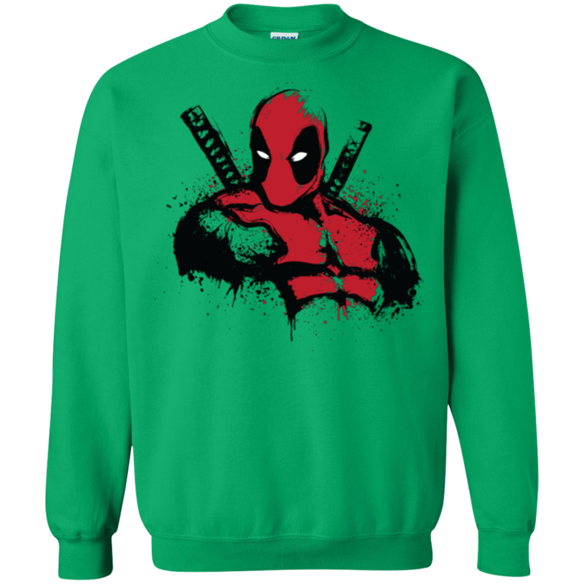 Sweatshirts Irish Green / Small The Merc in Red Crewneck Sweatshirt