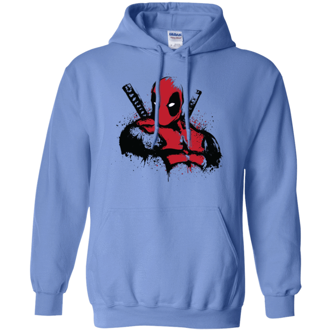 Sweatshirts Carolina Blue / Small The Merc in Red Pullover Hoodie