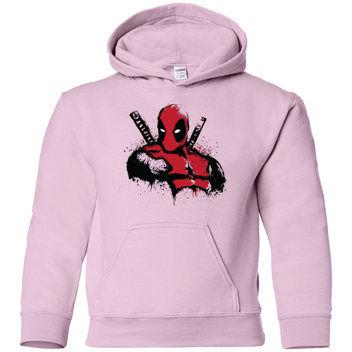 Sweatshirts Light Pink / YS The Merc in Red Youth Hoodie