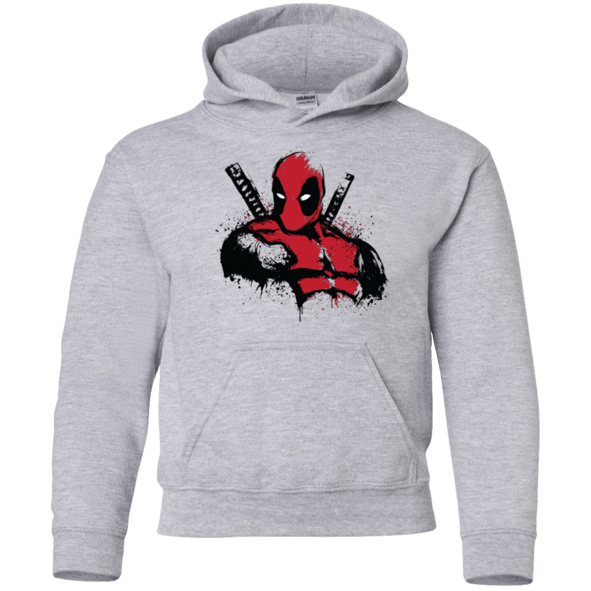 Sweatshirts Sport Grey / YS The Merc in Red Youth Hoodie