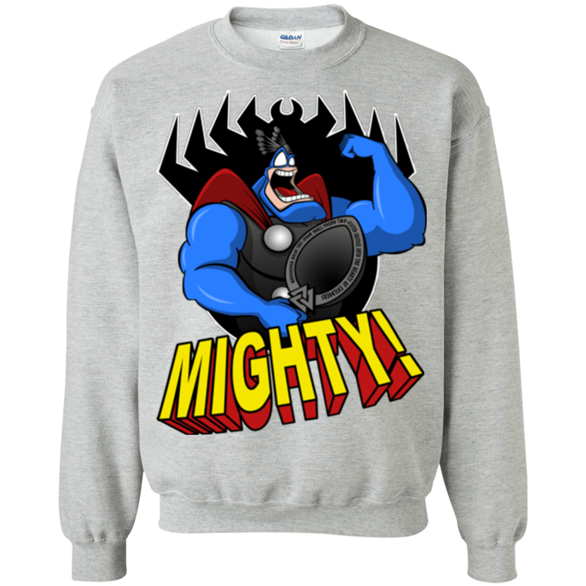Sweatshirts Sport Grey / Small The Mighty Tick Crewneck Sweatshirt
