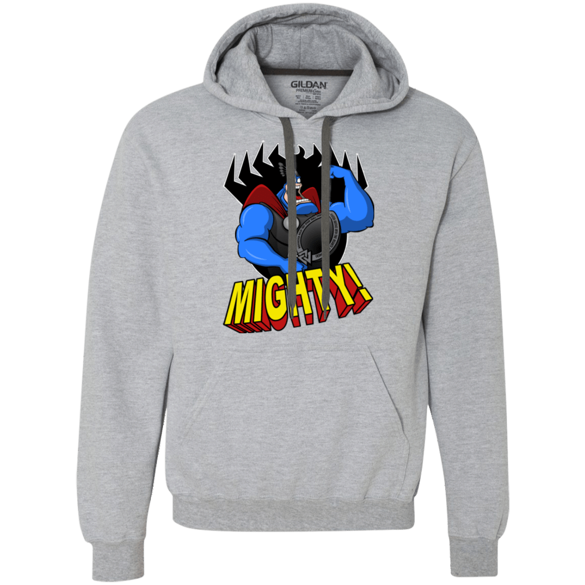 Sweatshirts Sport Grey / Small The Mighty Tick Premium Fleece Hoodie