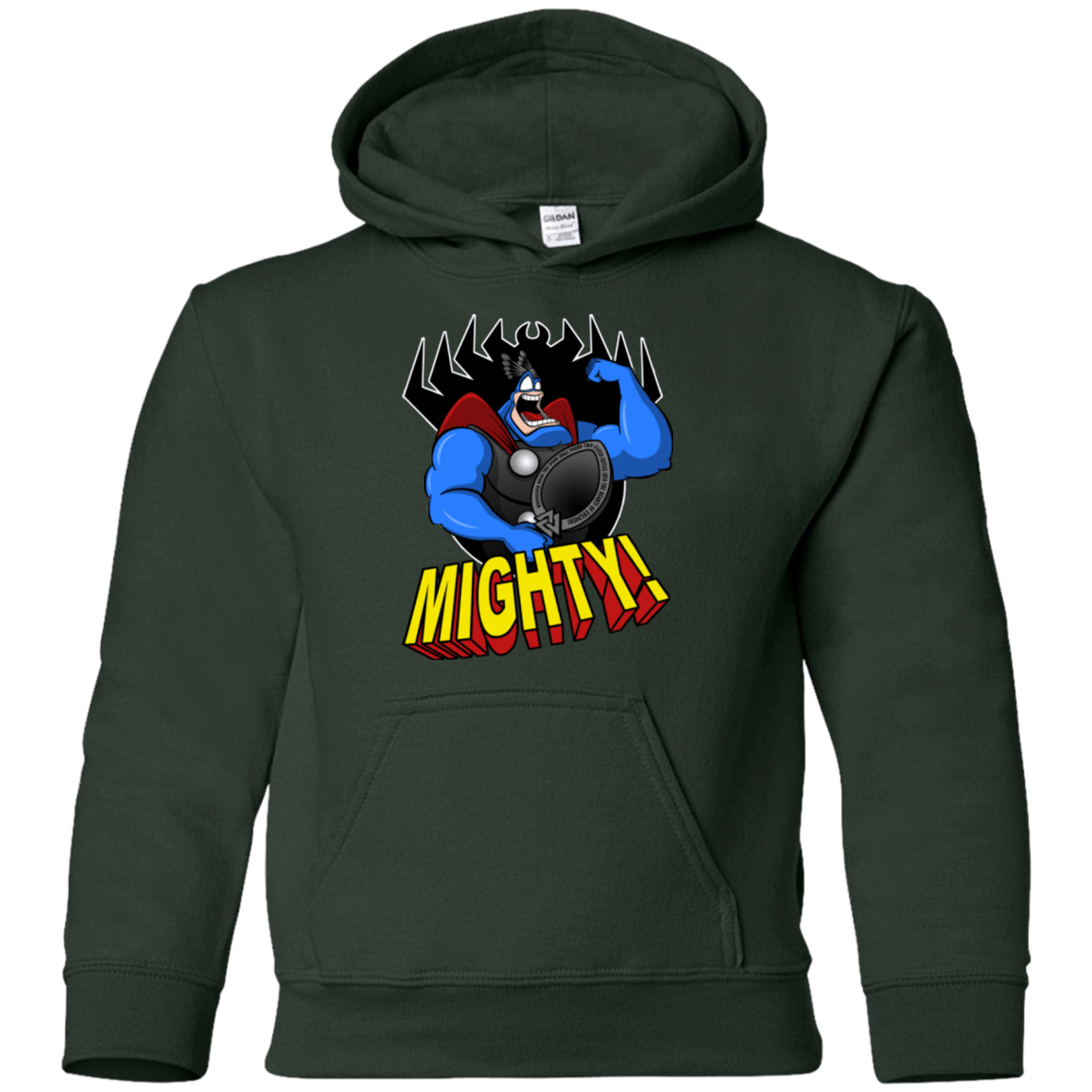 Sweatshirts Forest Green / YS The Mighty Tick Youth Hoodie