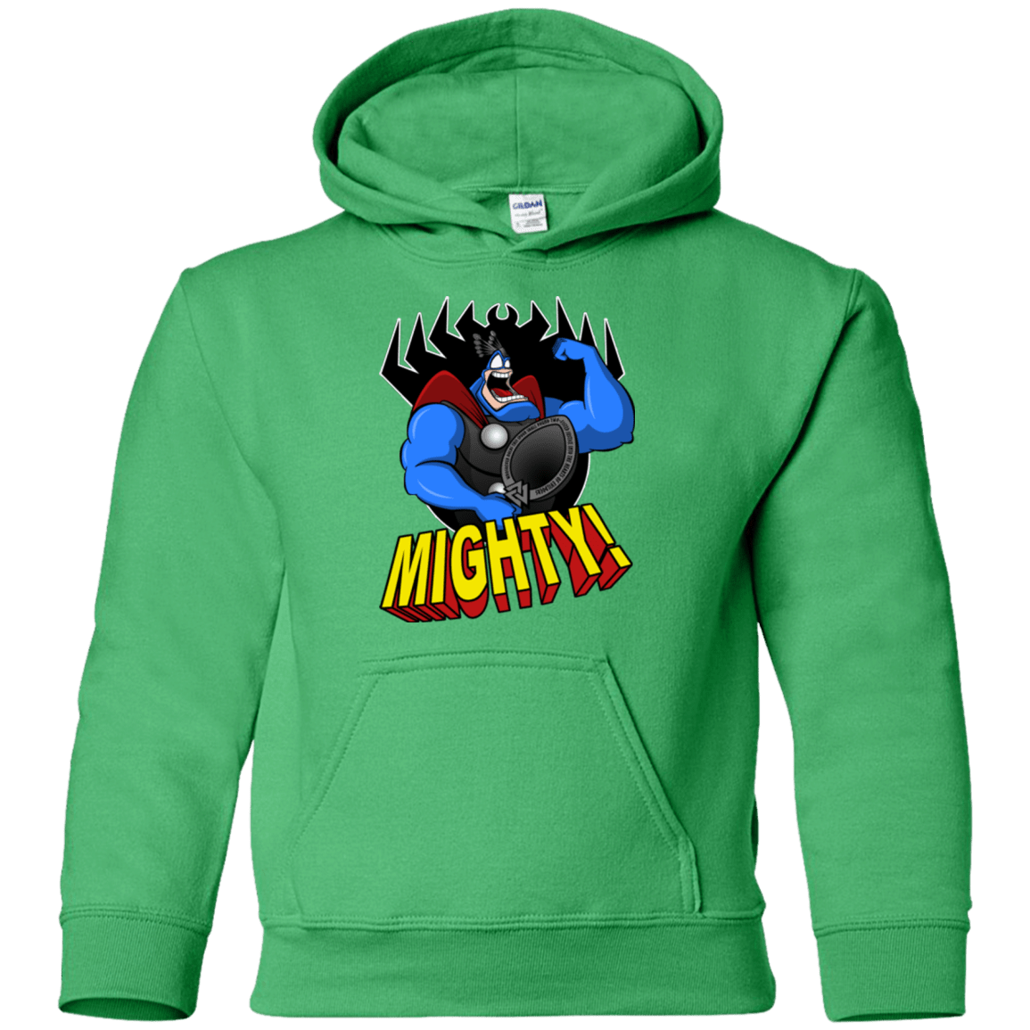 Sweatshirts Irish Green / YS The Mighty Tick Youth Hoodie