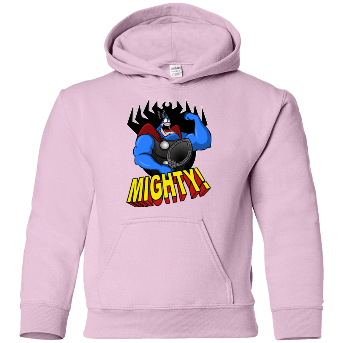 Sweatshirts Light Pink / YS The Mighty Tick Youth Hoodie