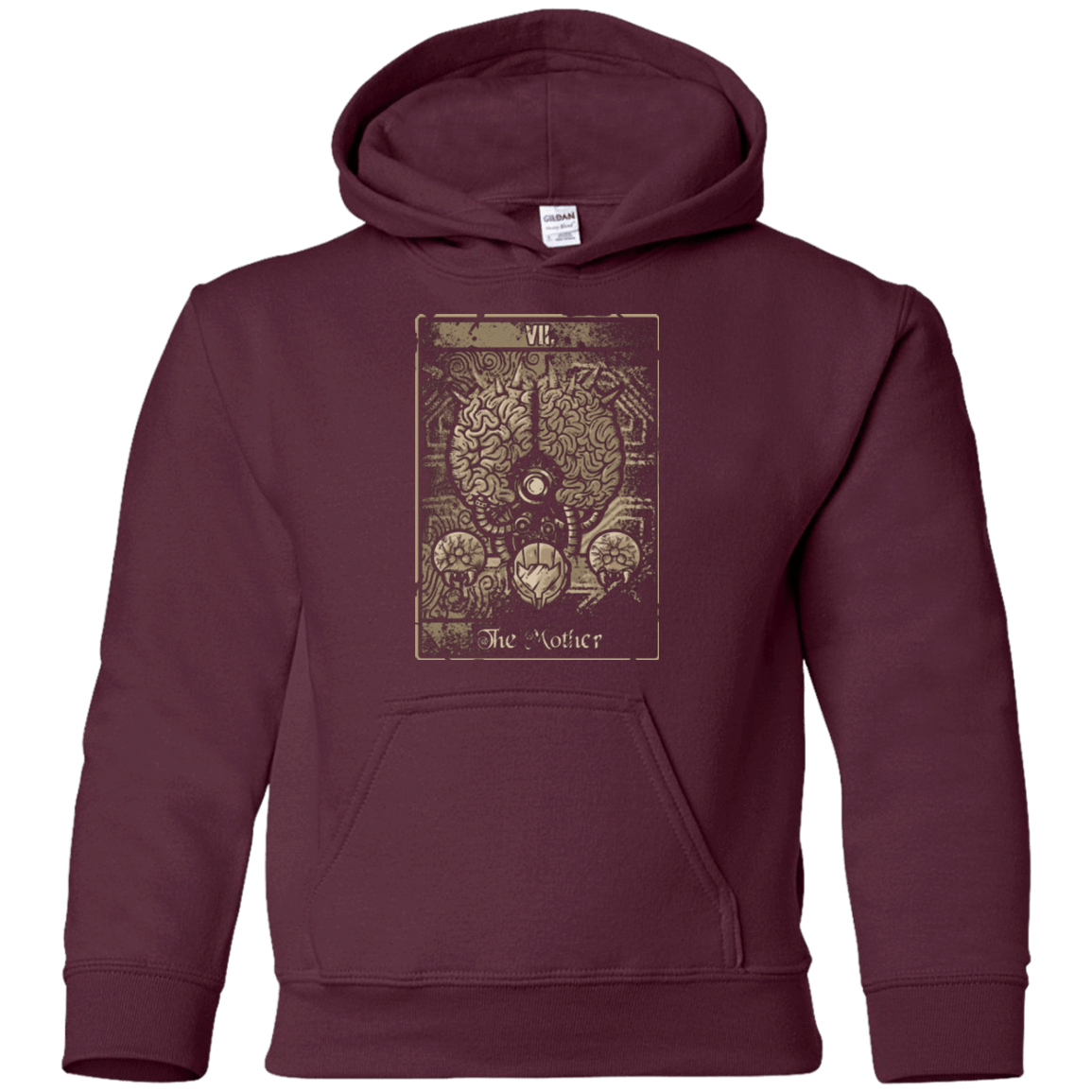 Sweatshirts Maroon / YS THE MOTHER Youth Hoodie