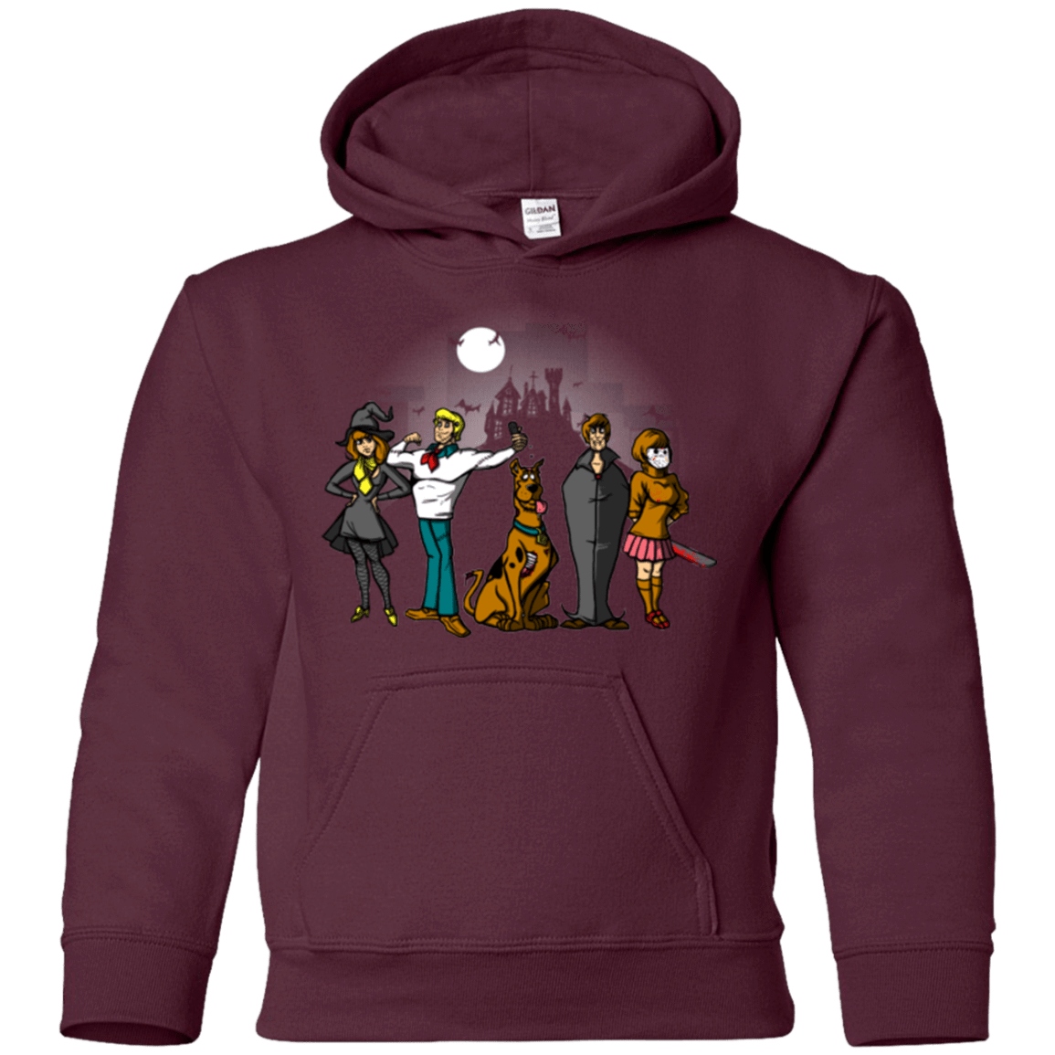 Sweatshirts Maroon / YS The Mystery Bunch Youth Hoodie
