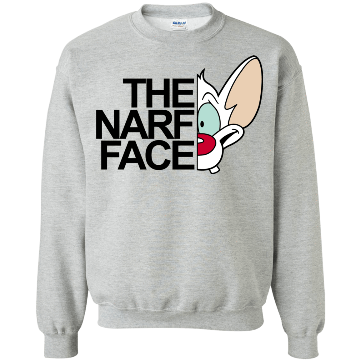 Sweatshirts Sport Grey / S The Narf Face Crewneck Sweatshirt