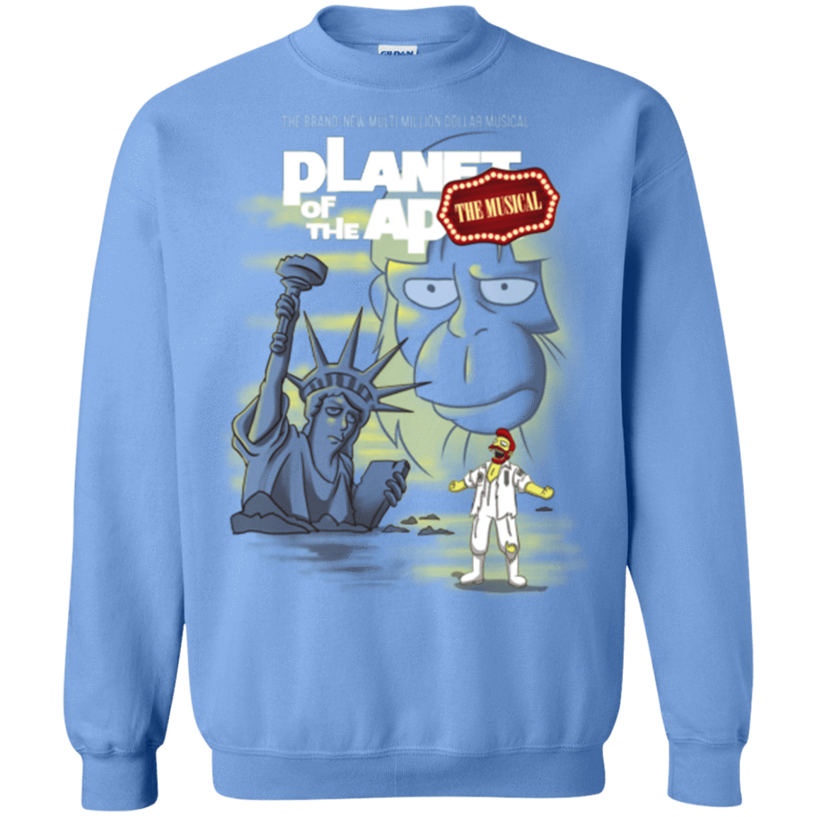 Sweatshirts Carolina Blue / Small The new multimillion dollar musical Crewneck Sweatshirt