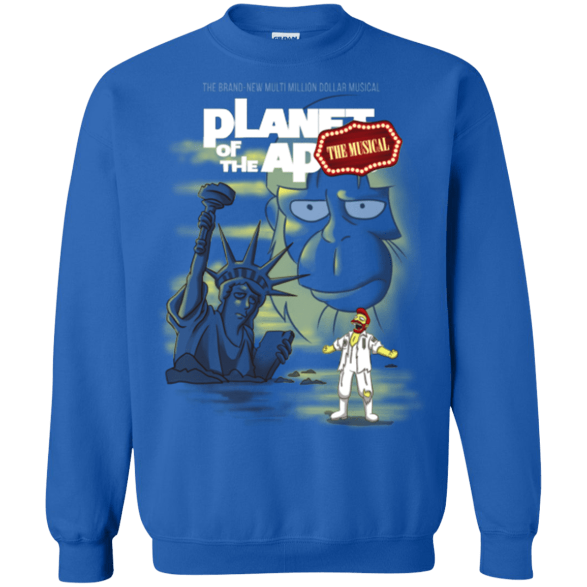 Sweatshirts Royal / Small The new multimillion dollar musical Crewneck Sweatshirt