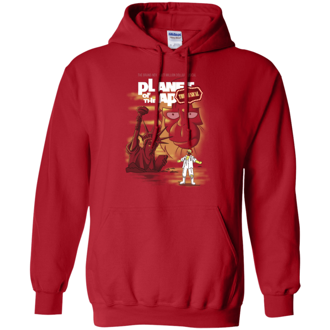 Sweatshirts Red / Small The new multimillion dollar musical Pullover Hoodie