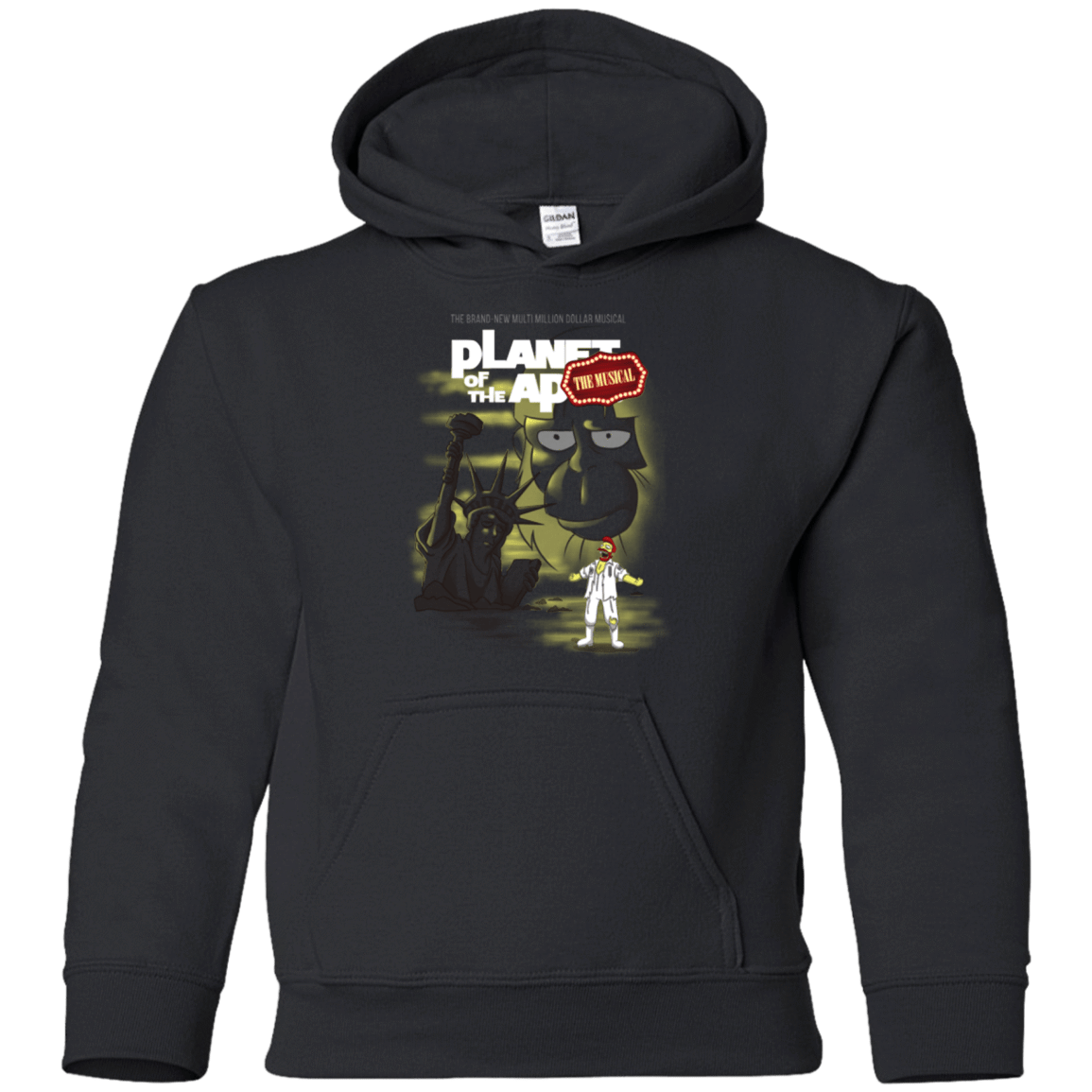 Sweatshirts Black / YS The new multimillion dollar musical Youth Hoodie