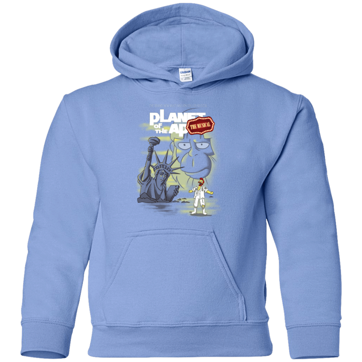 Sweatshirts Carolina Blue / YS The new multimillion dollar musical Youth Hoodie