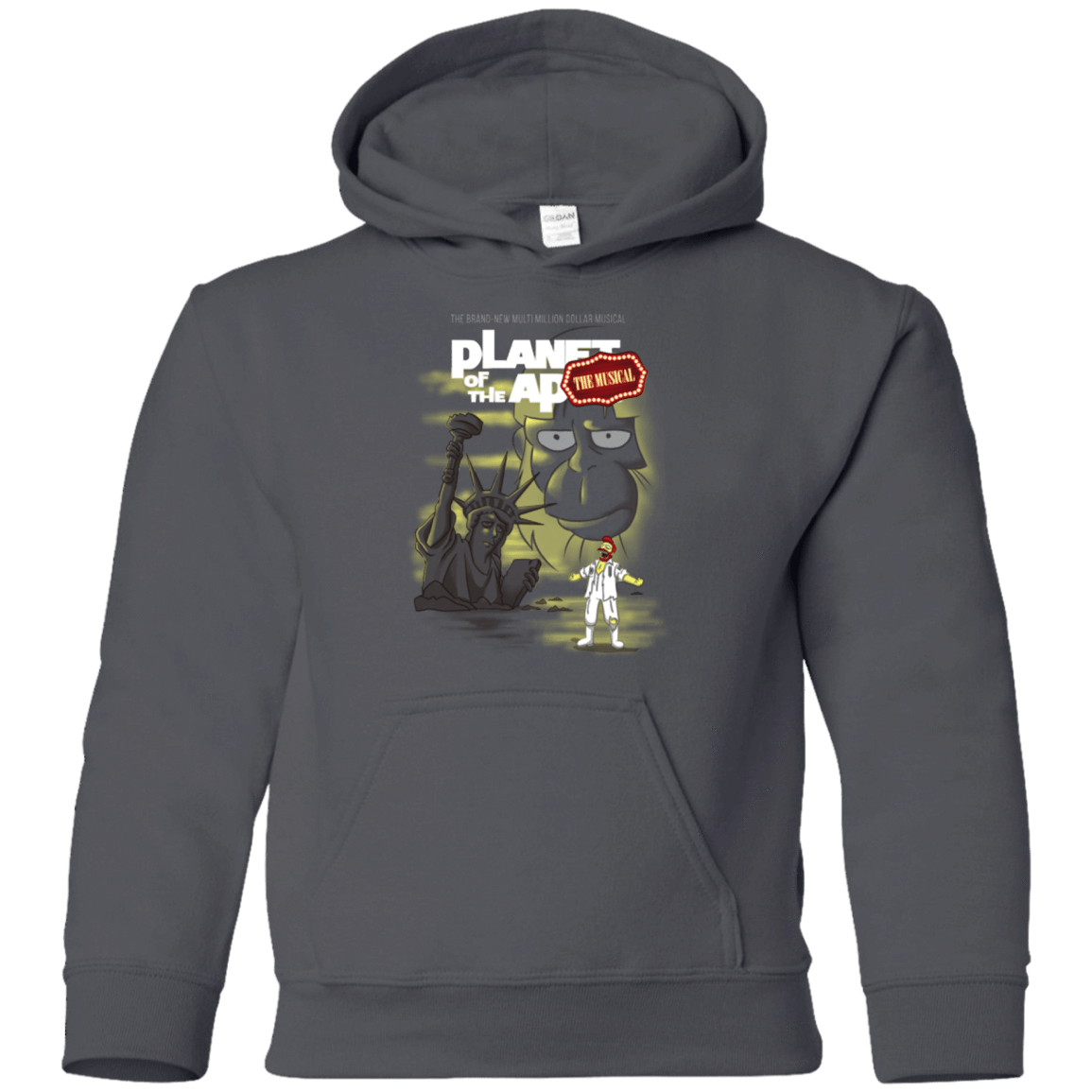 Sweatshirts Charcoal / YS The new multimillion dollar musical Youth Hoodie