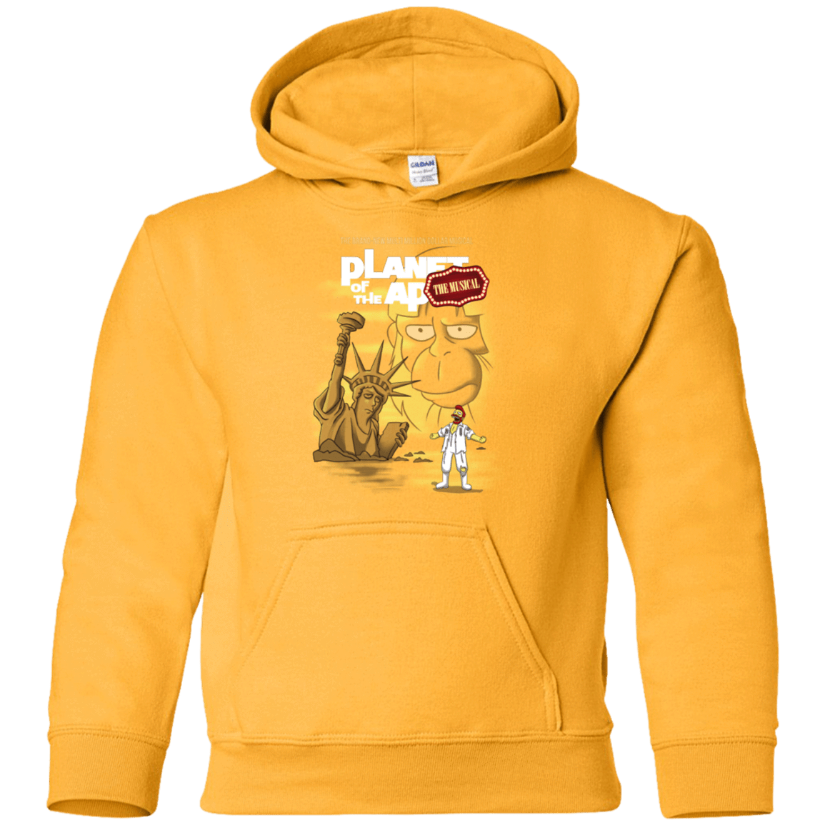 Sweatshirts Gold / YS The new multimillion dollar musical Youth Hoodie