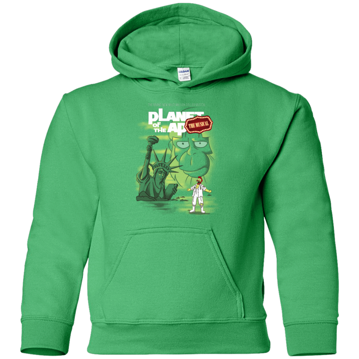 Sweatshirts Irish Green / YS The new multimillion dollar musical Youth Hoodie