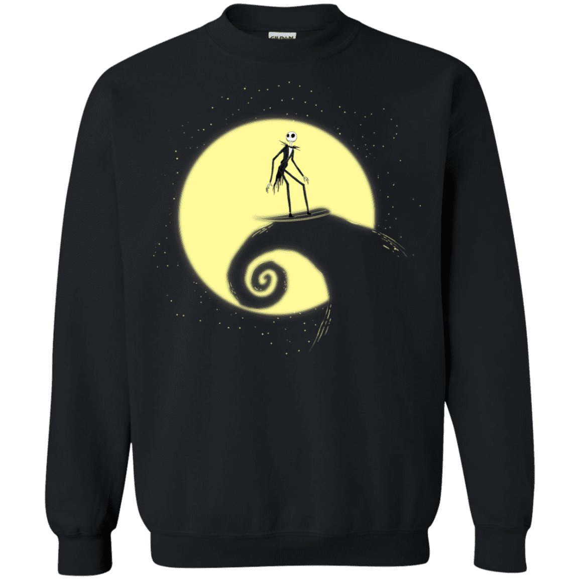Sweatshirts Black / S The Night Before Surfing Crewneck Sweatshirt