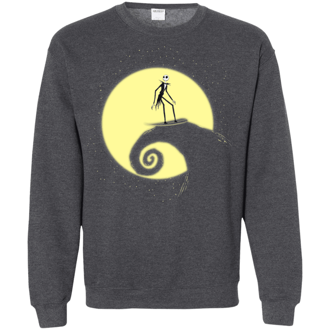Sweatshirts Dark Heather / S The Night Before Surfing Crewneck Sweatshirt