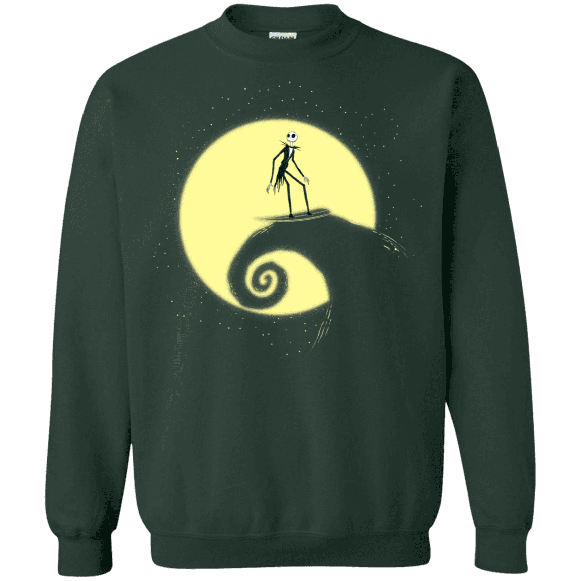 Sweatshirts Forest Green / S The Night Before Surfing Crewneck Sweatshirt