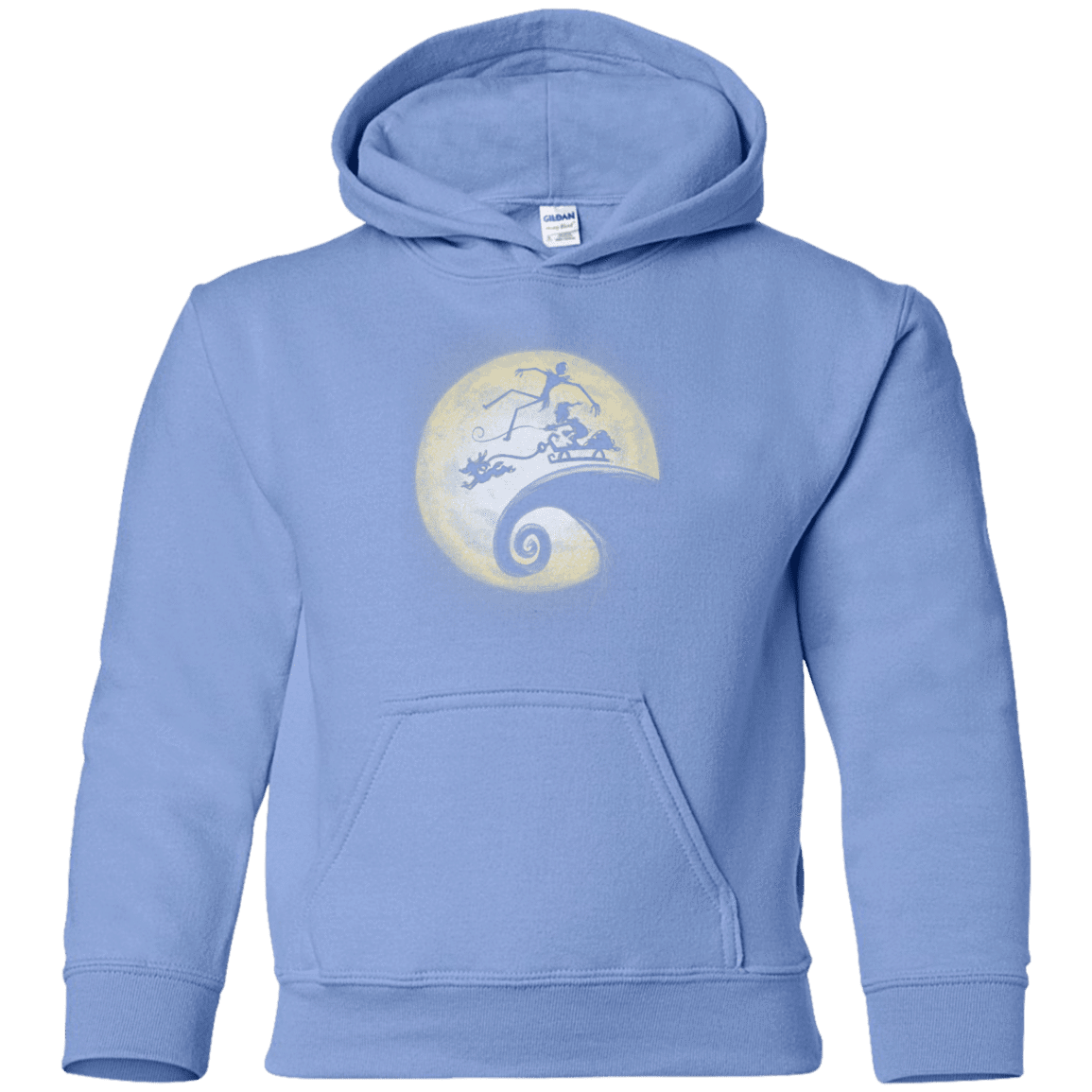 Sweatshirts Carolina Blue / YS The Nightmare Before Grinchmas Youth Hoodie