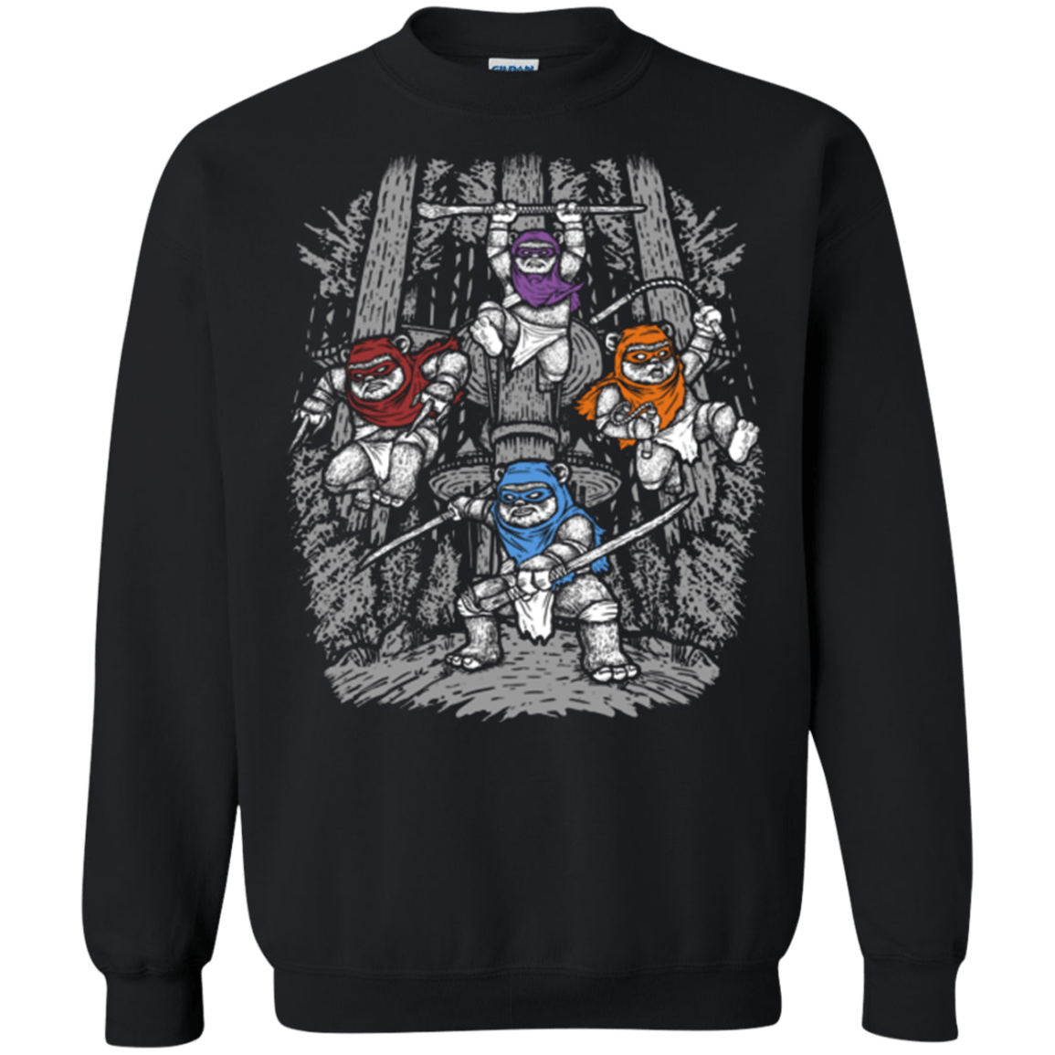 Sweatshirts Black / Small The Ninja Savages Crewneck Sweatshirt