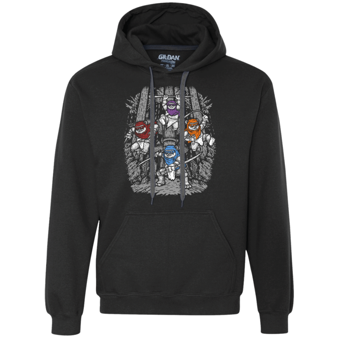 Sweatshirts Black / Small The Ninja Savages Premium Fleece Hoodie