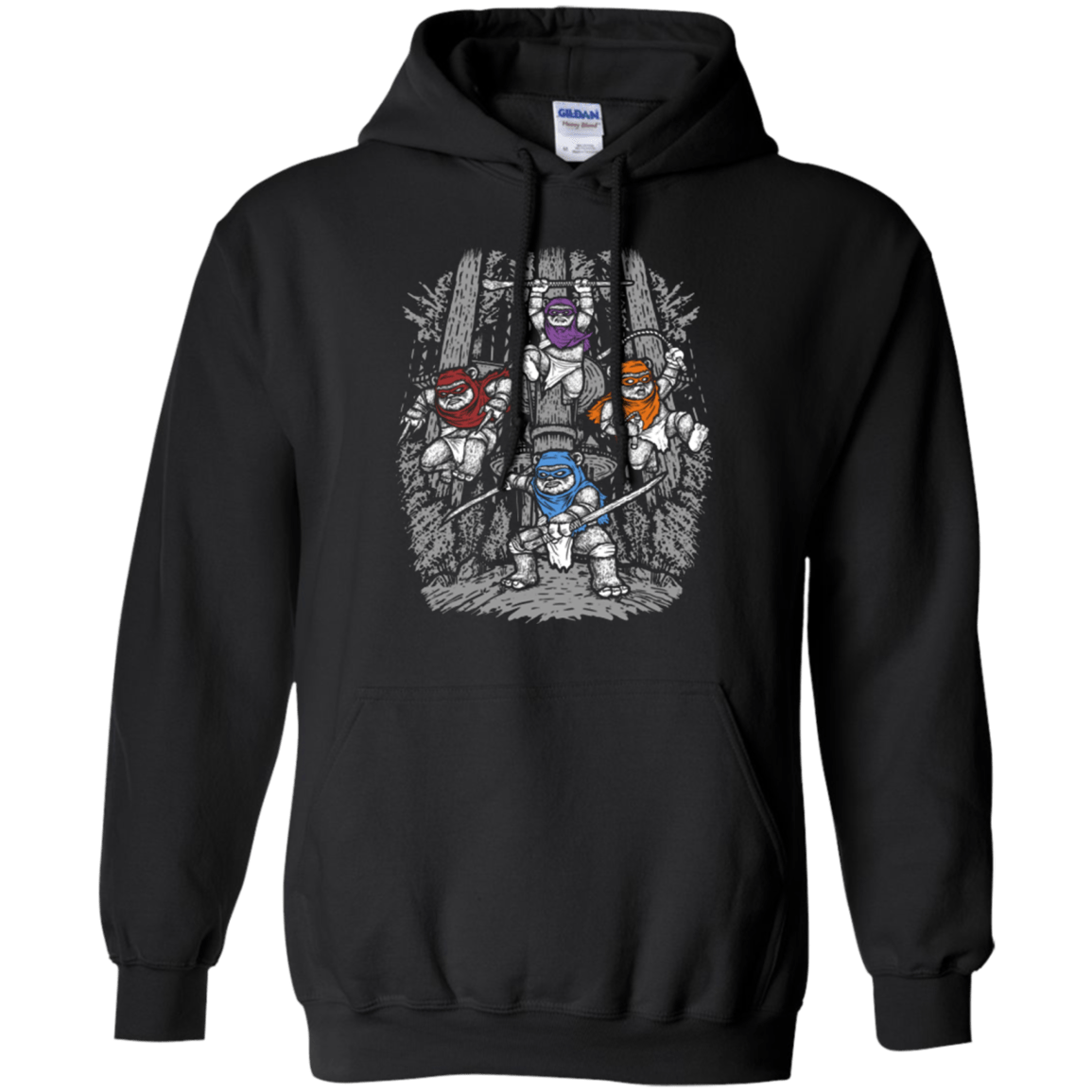 Sweatshirts Black / Small The Ninja Savages Pullover Hoodie