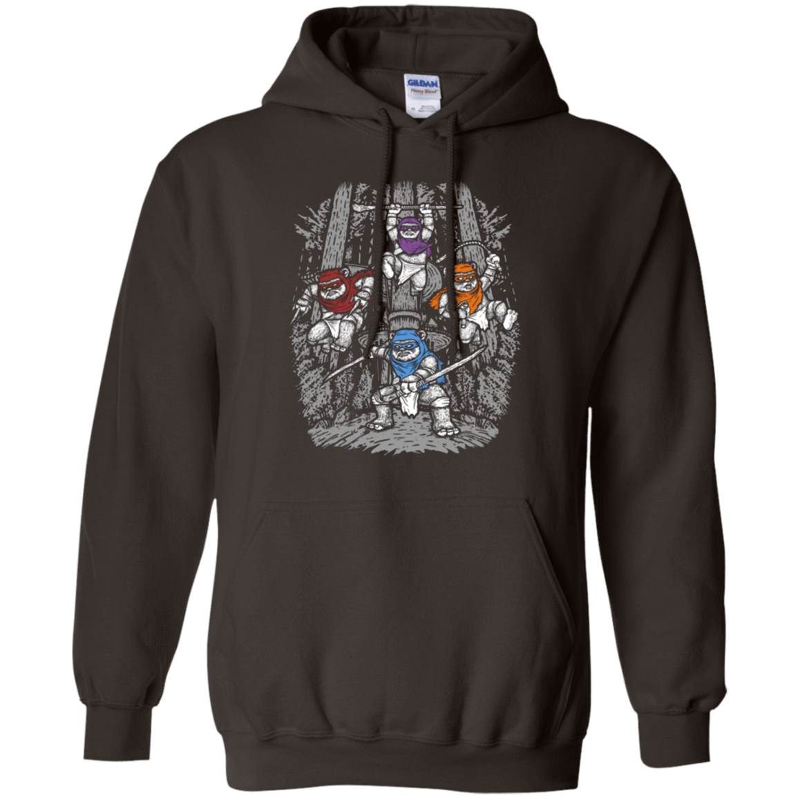 Sweatshirts Dark Chocolate / Small The Ninja Savages Pullover Hoodie
