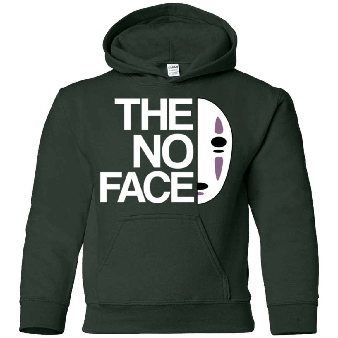 Sweatshirts Forest Green / YS The No Face Youth Hoodie