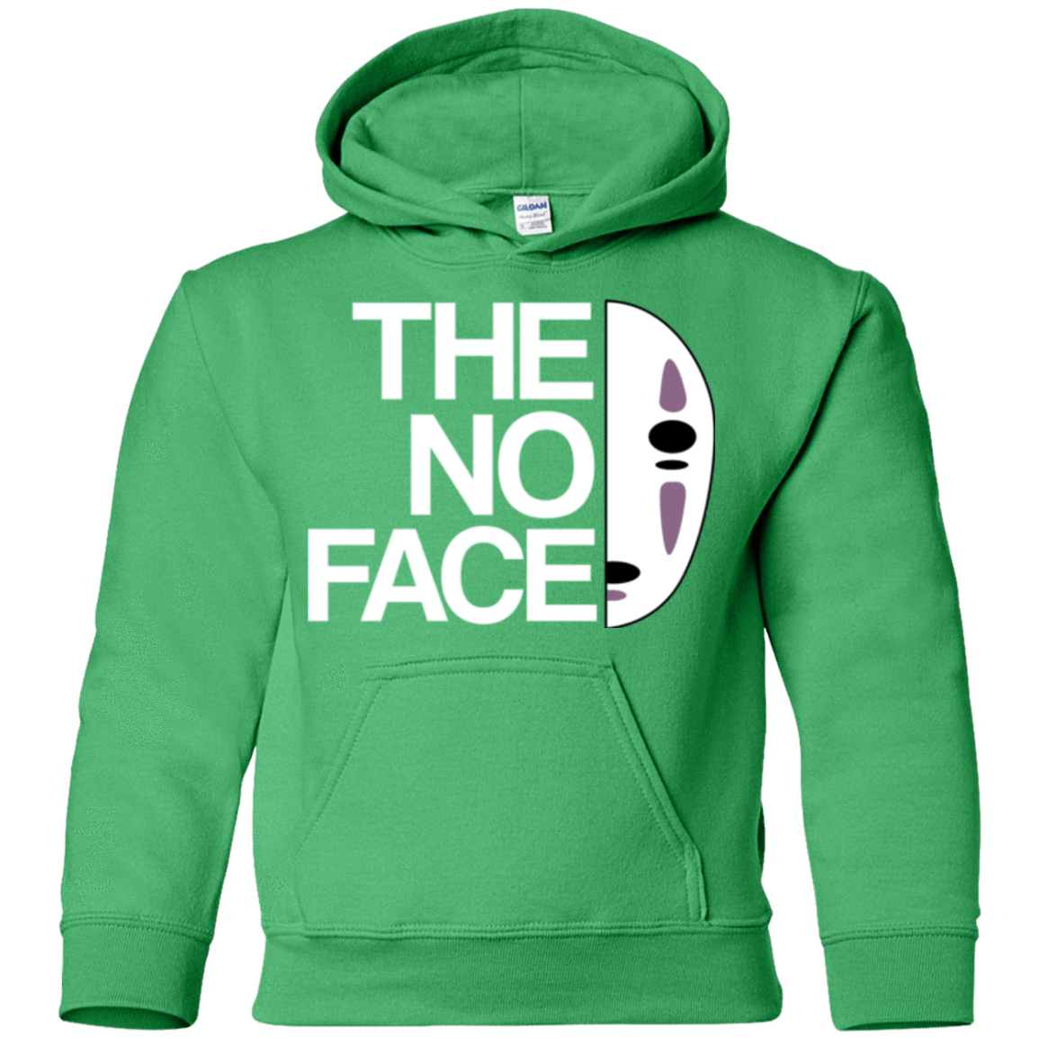 Sweatshirts Irish Green / YS The No Face Youth Hoodie