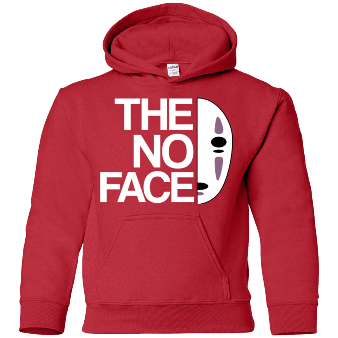 Sweatshirts Red / YS The No Face Youth Hoodie