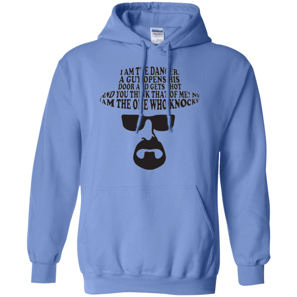 Sweatshirts Carolina Blue / Small The One Who Knocks Pullover Hoodie