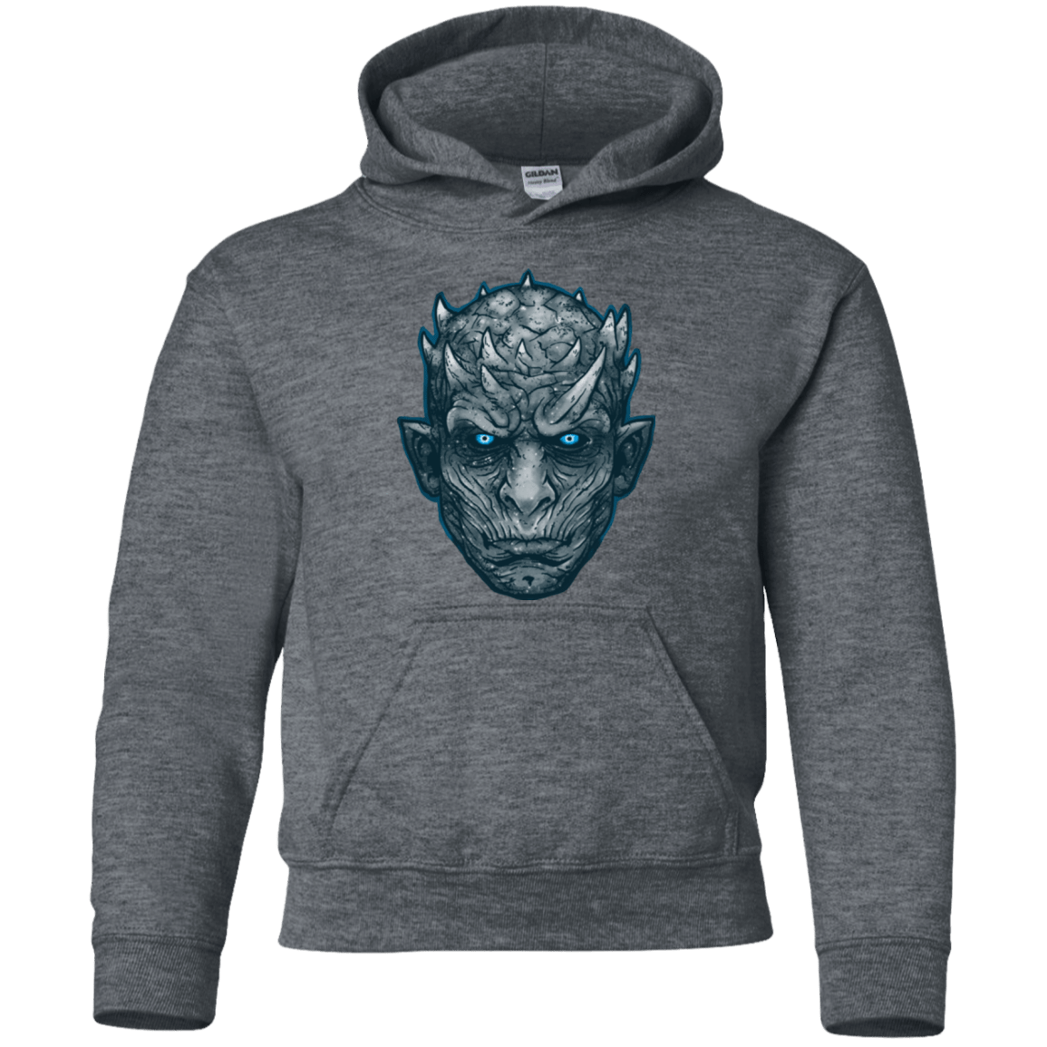 Sweatshirts Dark Heather / YS The Other King2 Youth Hoodie