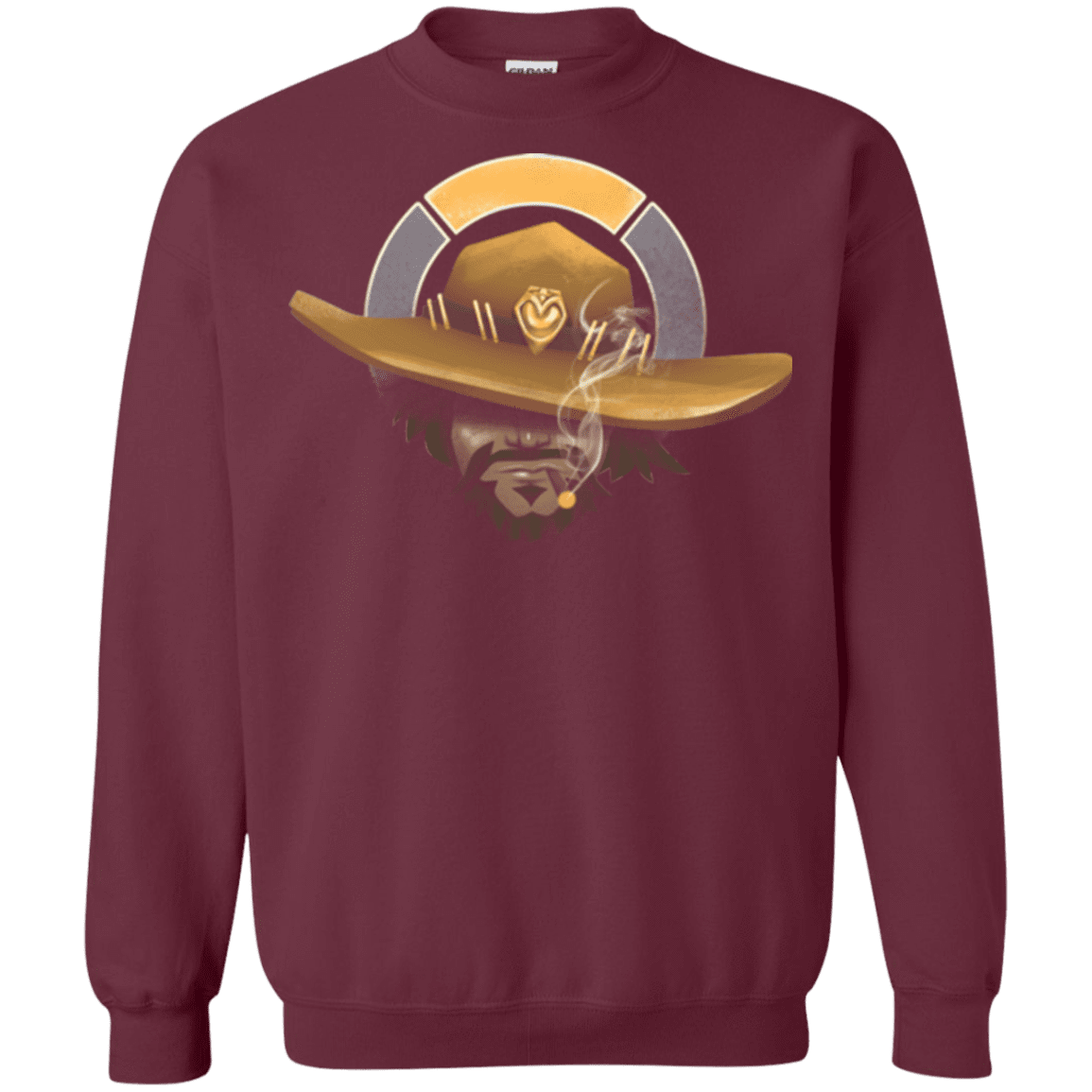 Sweatshirts Maroon / Small The Outlaw Crewneck Sweatshirt