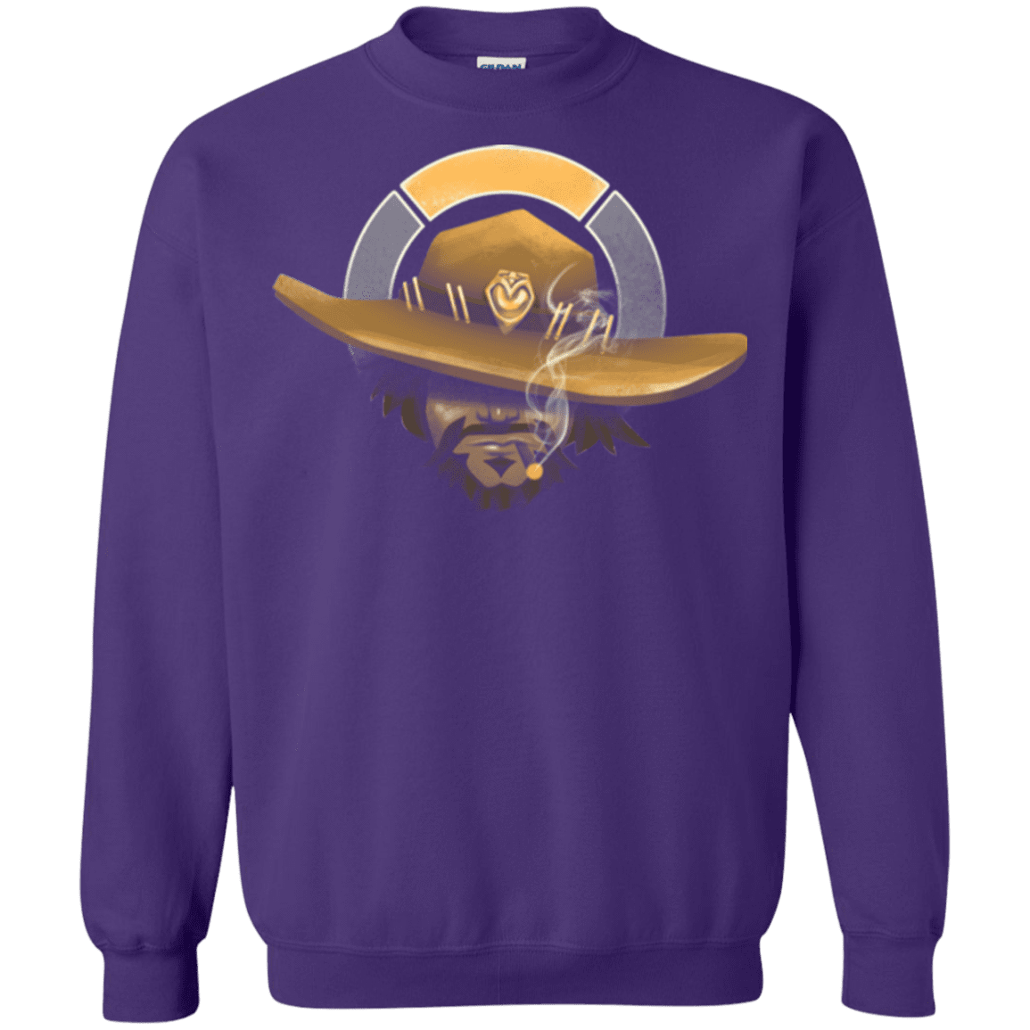 Sweatshirts Purple / Small The Outlaw Crewneck Sweatshirt