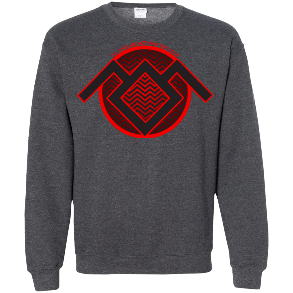 Sweatshirts Dark Heather / Small The Owls are Not what they Seem Crewneck Sweatshirt