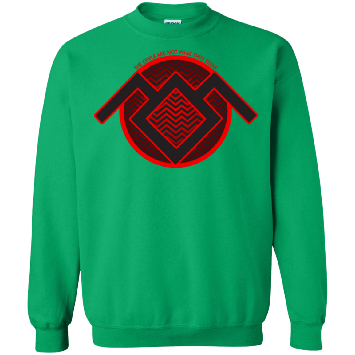 Sweatshirts Irish Green / Small The Owls are Not what they Seem Crewneck Sweatshirt