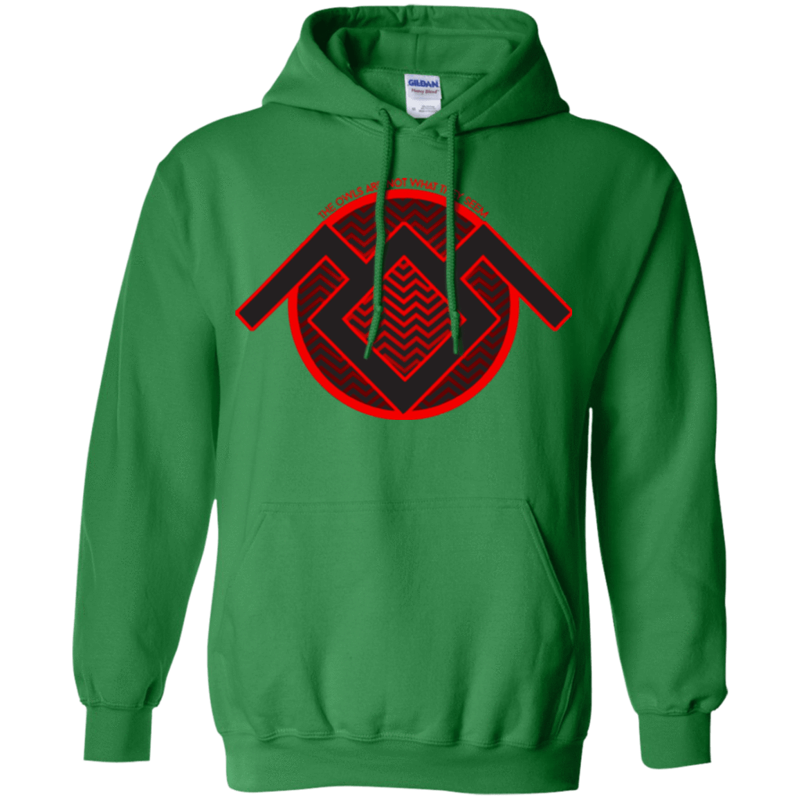 Sweatshirts Irish Green / Small The Owls are Not what they Seem Pullover Hoodie