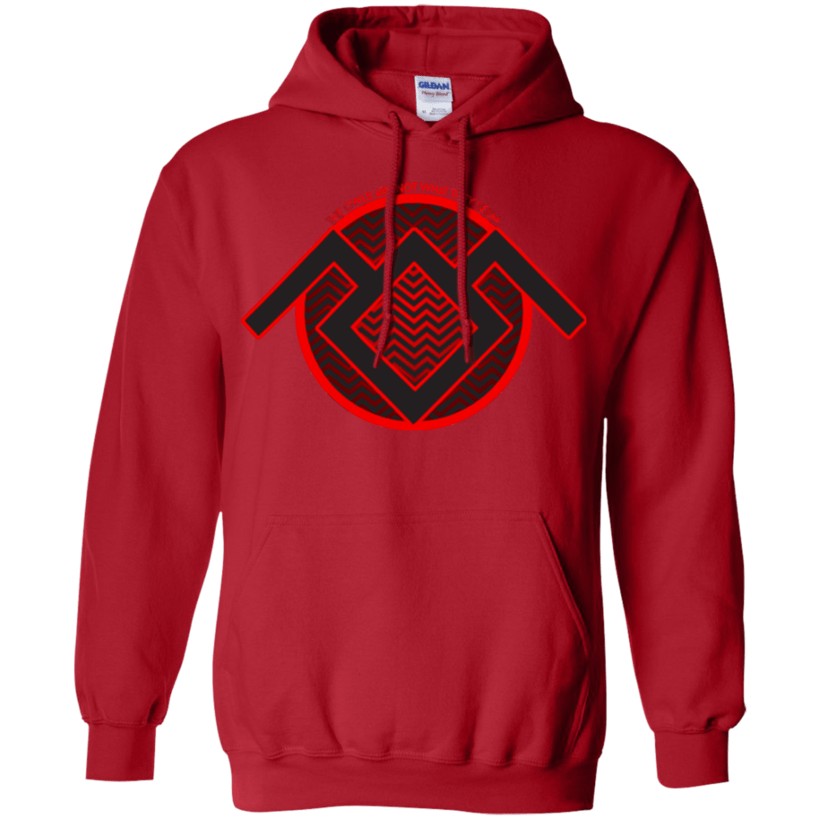 Sweatshirts Red / Small The Owls are Not what they Seem Pullover Hoodie