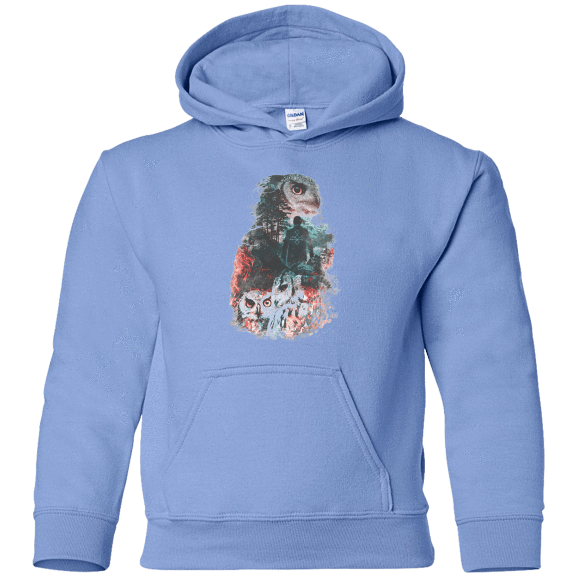 Sweatshirts Carolina Blue / YS The Owls are Not What They Seem Youth Hoodie