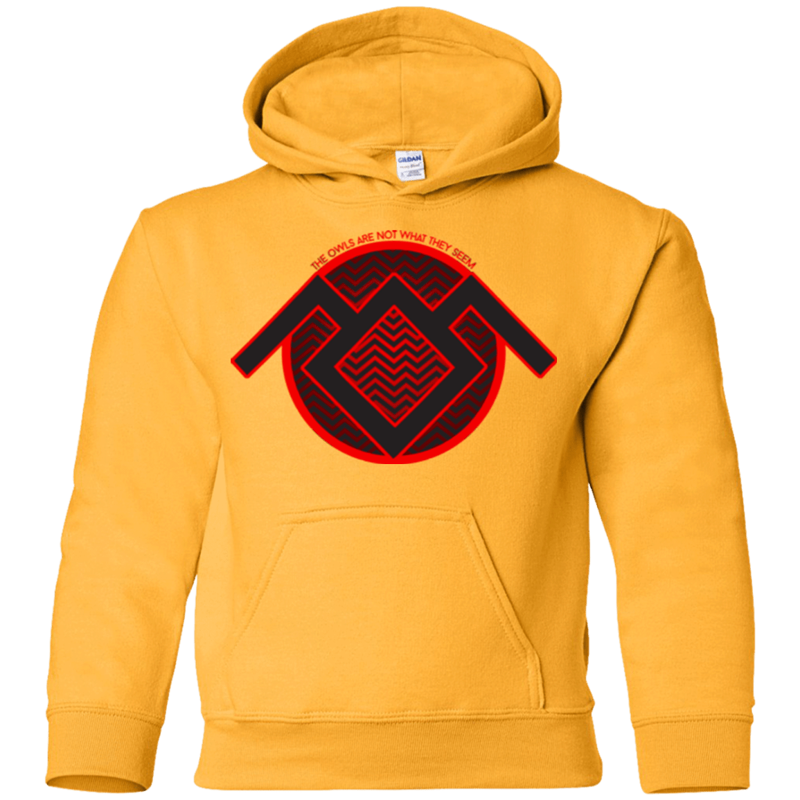 Sweatshirts Gold / YS The Owls are Not what they Seem Youth Hoodie