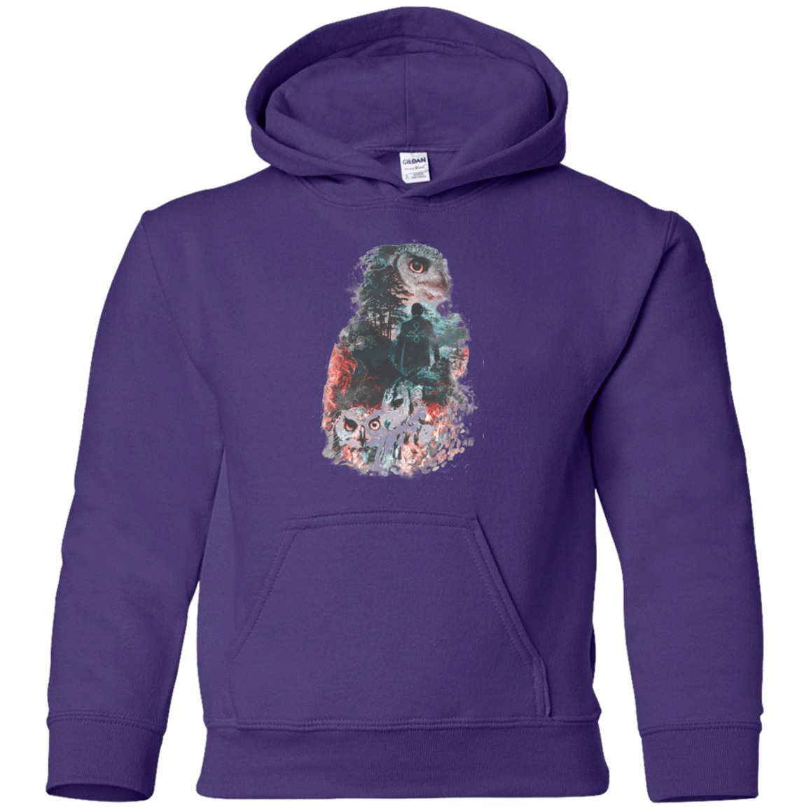 Sweatshirts Purple / YS The Owls are Not What They Seem Youth Hoodie