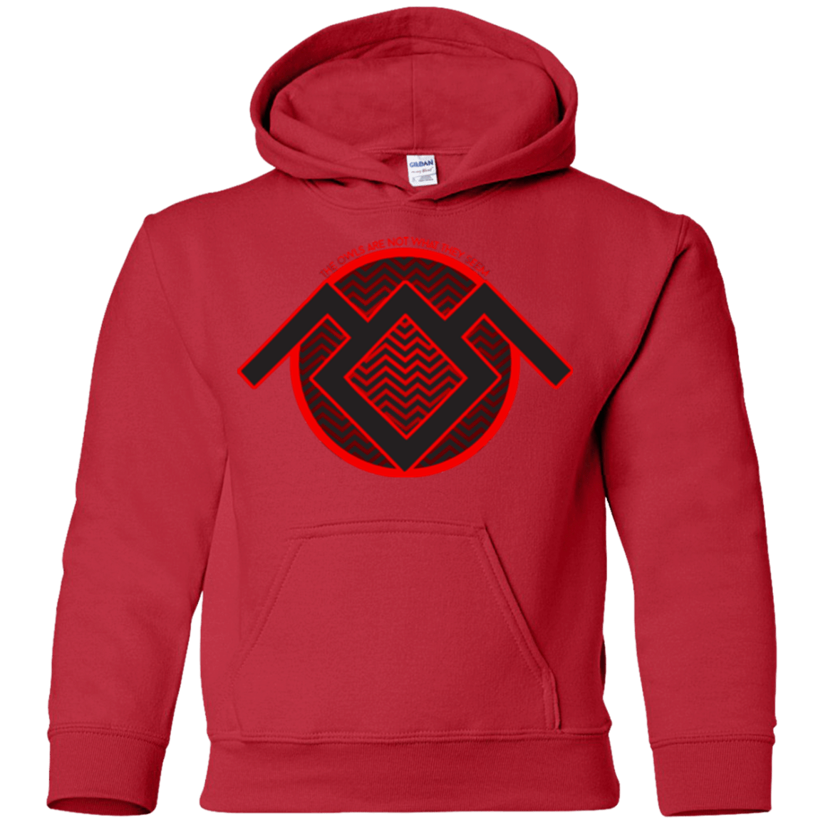 Sweatshirts Red / YS The Owls are Not what they Seem Youth Hoodie