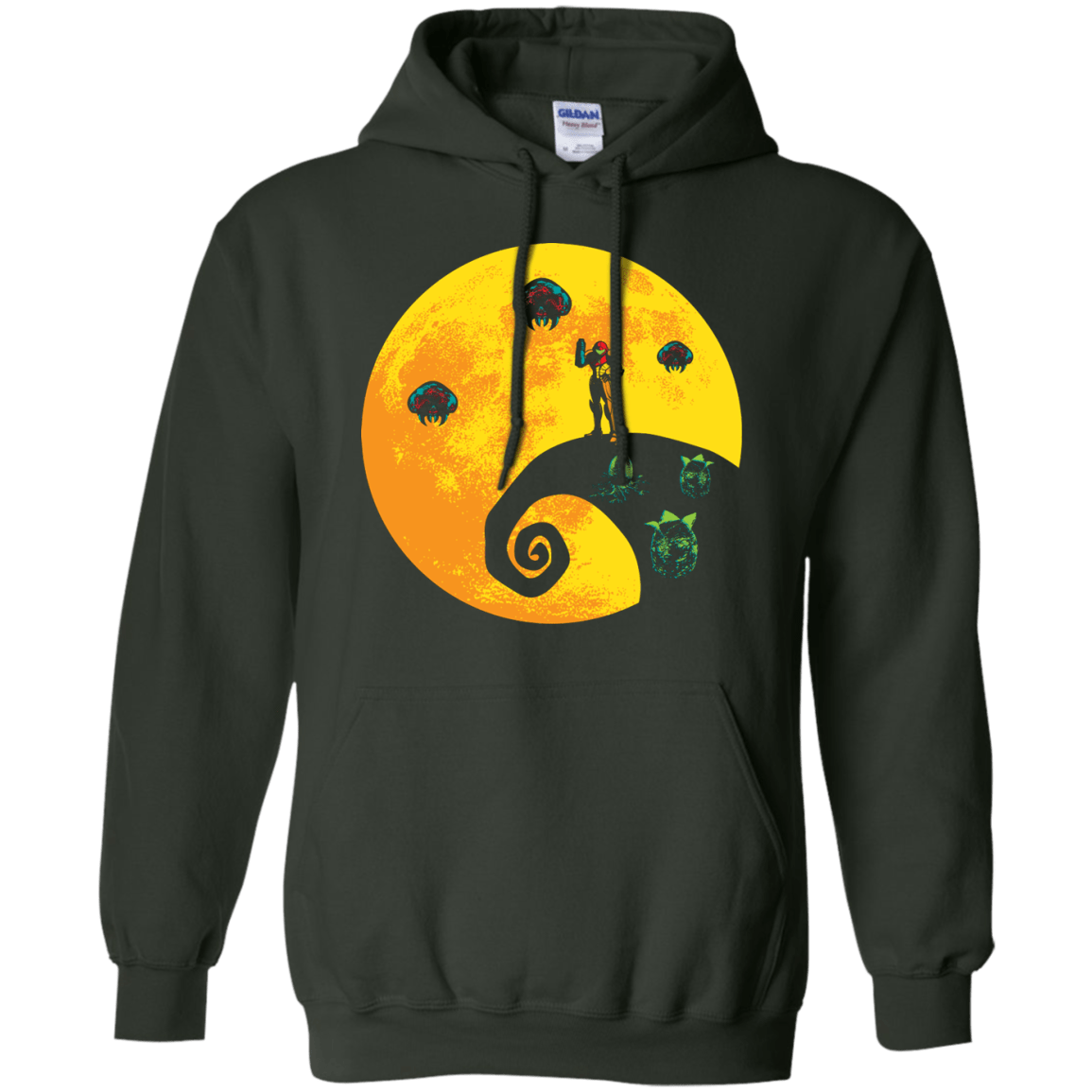 Sweatshirts Forest Green / S The Parasites Before Christmas Pullover Hoodie