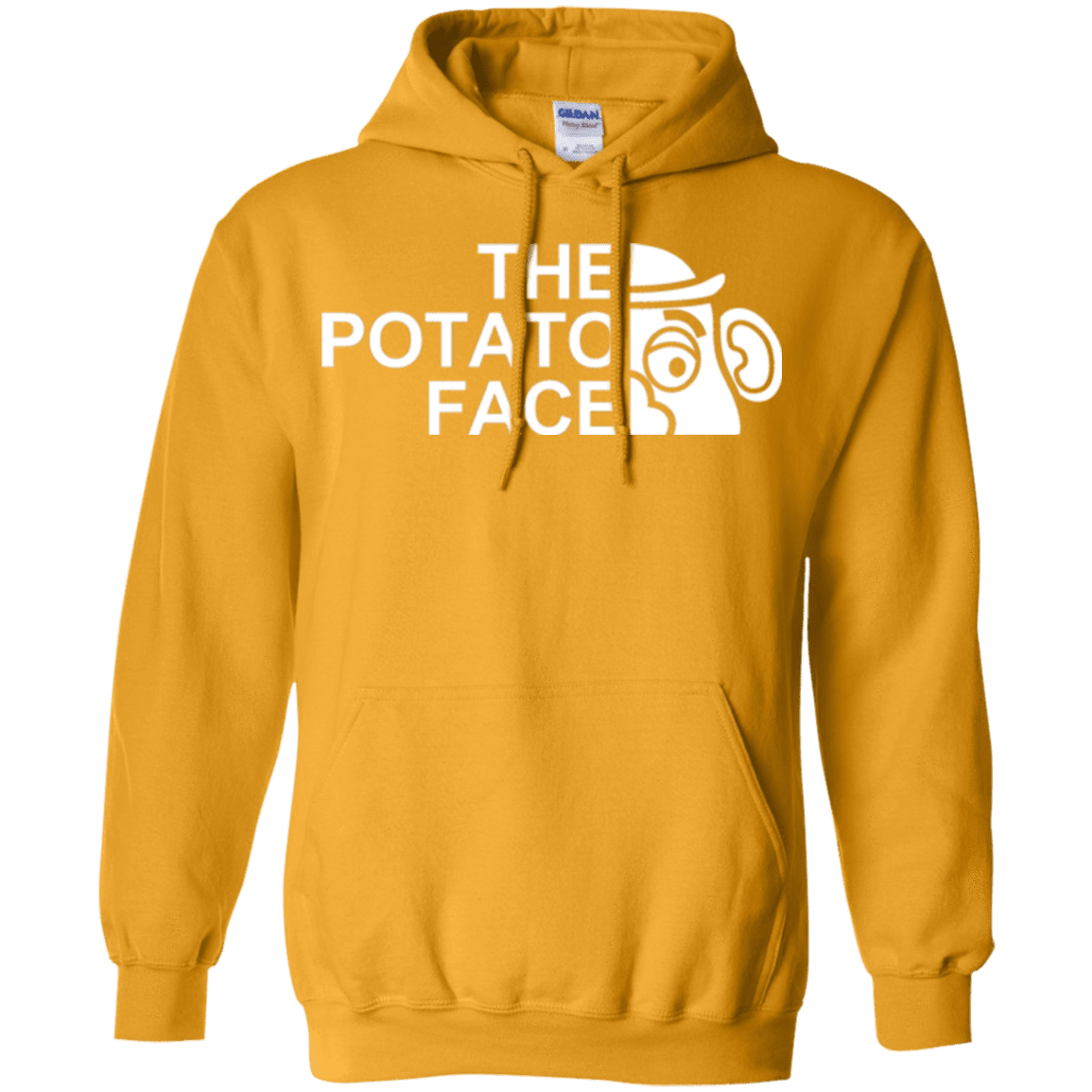 Sweatshirts Gold / Small The Potato Face Pullover Hoodie