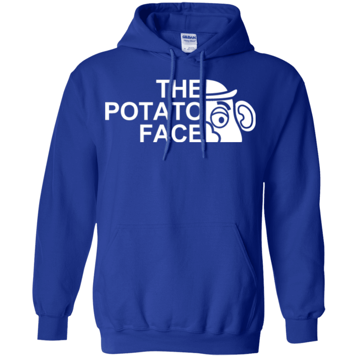 Sweatshirts Royal / Small The Potato Face Pullover Hoodie