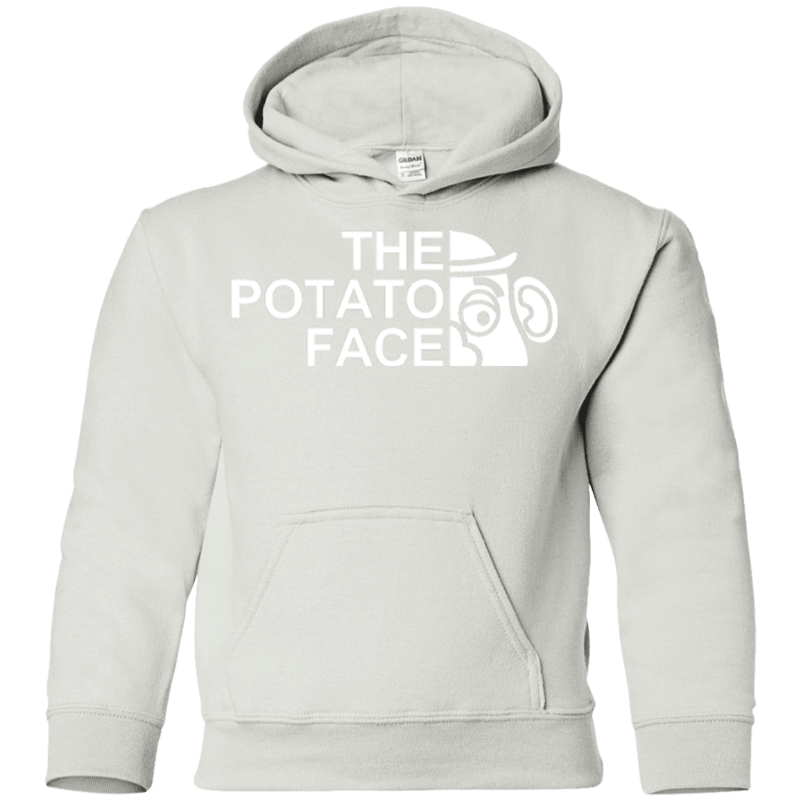 Sweatshirts White / YS The Potato Face Youth Hoodie