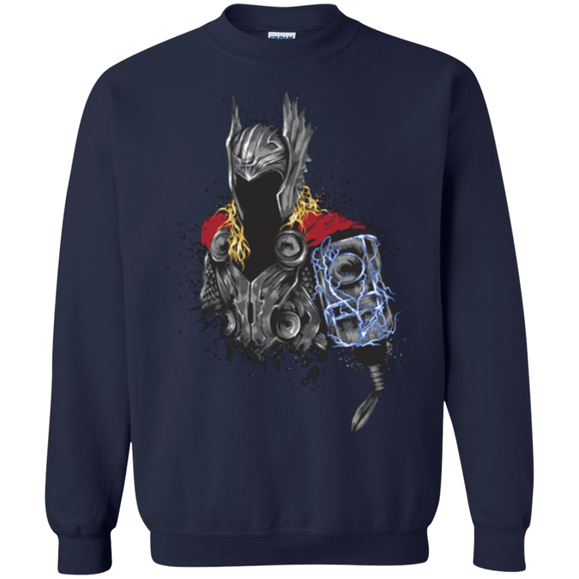 Sweatshirts Navy / S The Power of Thunder Crewneck Sweatshirt